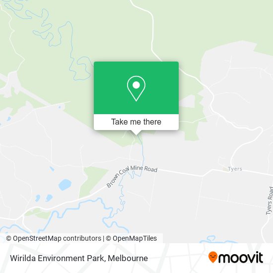 Wirilda Environment Park map