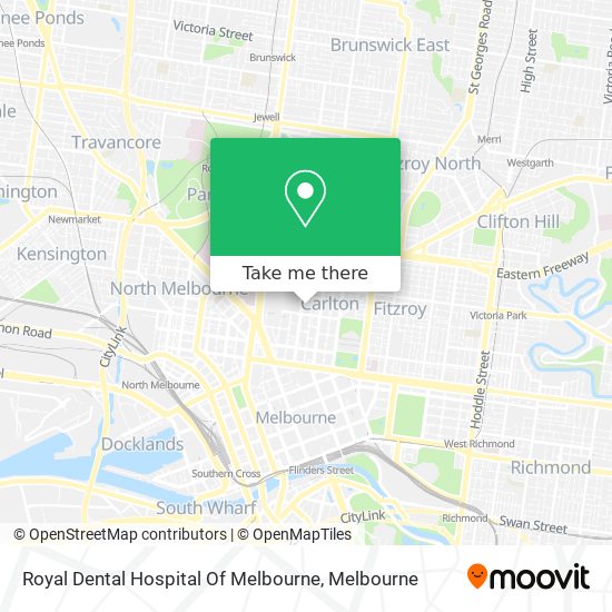 Royal Dental Hospital Of Melbourne map