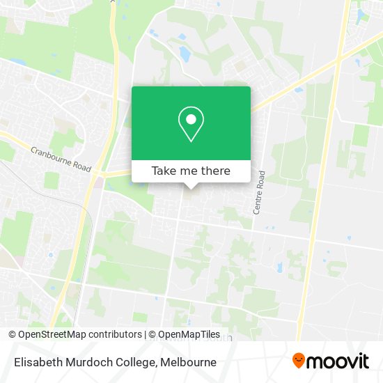 Elisabeth Murdoch College map