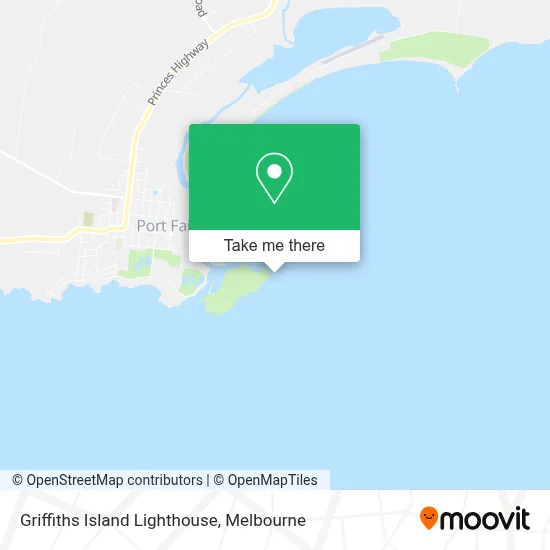 Mapa Griffith Island Lighthouse