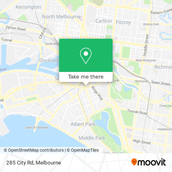 285 City Rd map