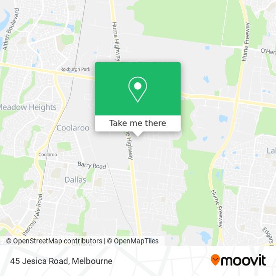 45 Jesica Road map