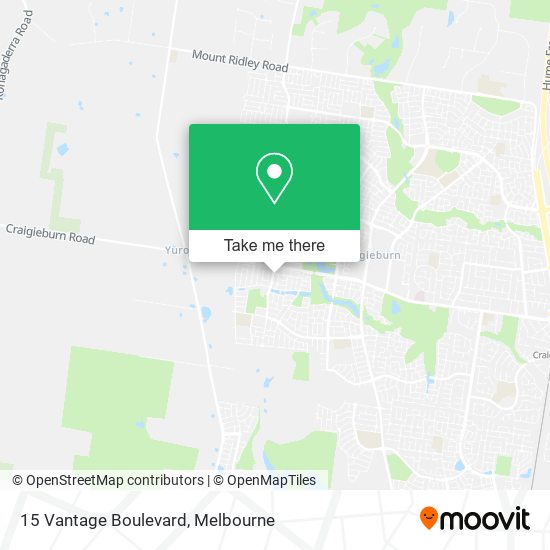 15 Vantage Boulevard map