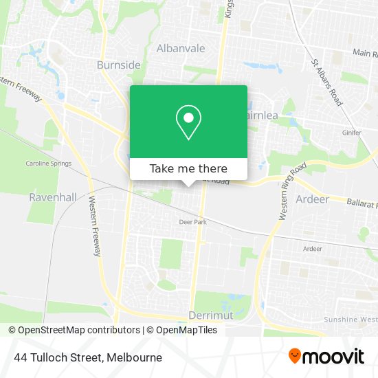 44 Tulloch Street map