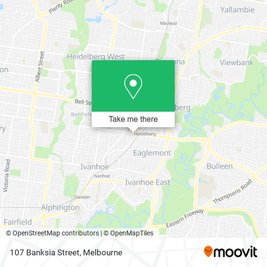 107 Banksia Street map