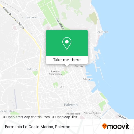 Farmacia Lo Casto Marina map