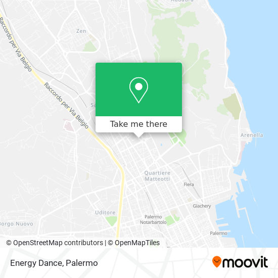 Energy Dance map