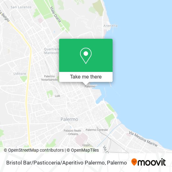 Bristol Bar / Pasticceria / Aperitivo Palermo map