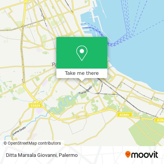 Ditta Marsala Giovanni map