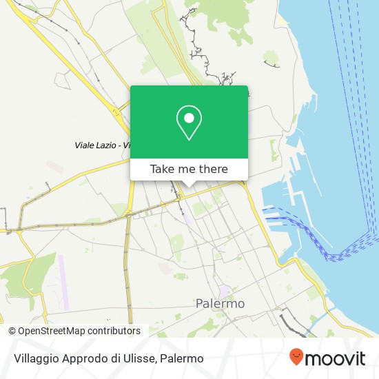 Villaggio Approdo di Ulisse map