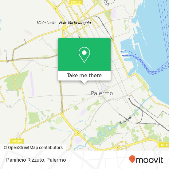 Panificio Rizzuto map