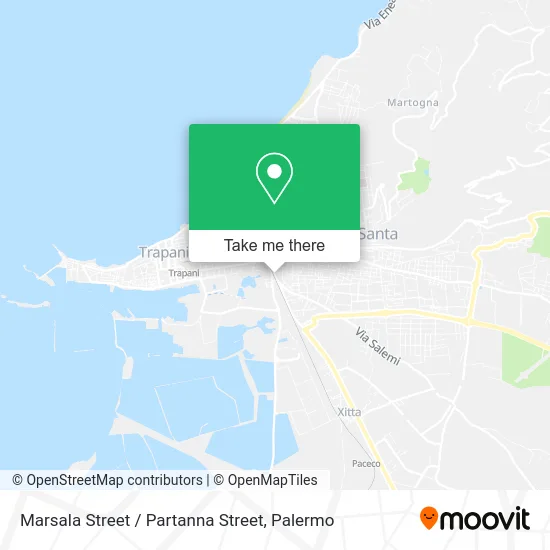 Marsala Street / Partanna Street map