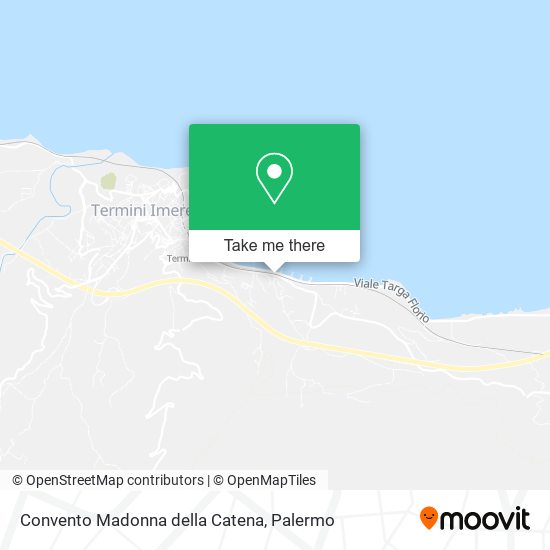 Convento Madonna della Catena map