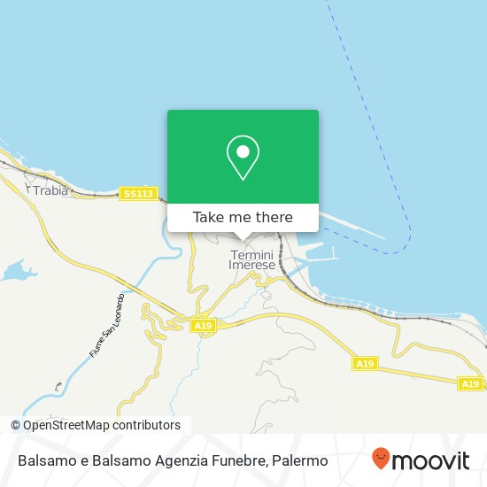 Balsamo e Balsamo Agenzia Funebre map