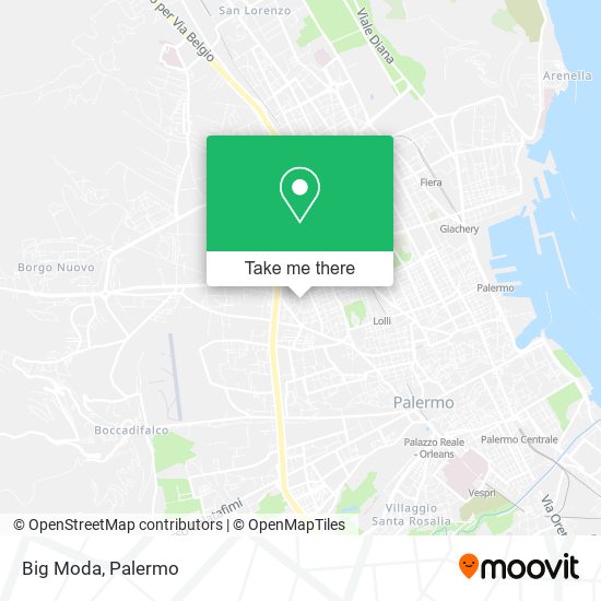 Big Moda map