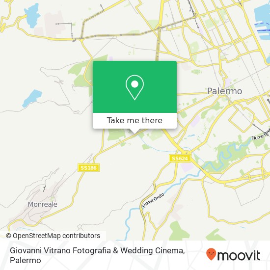 Giovanni Vitrano Fotografia & Wedding Cinema map