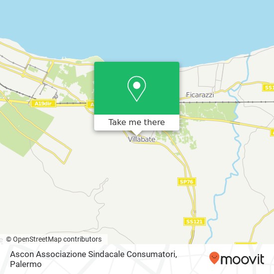 Ascon Associazione Sindacale Consumatori map