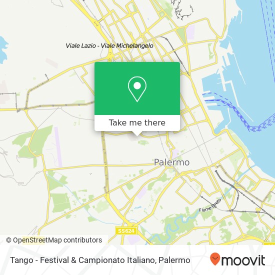 Tango - Festival & Campionato Italiano map