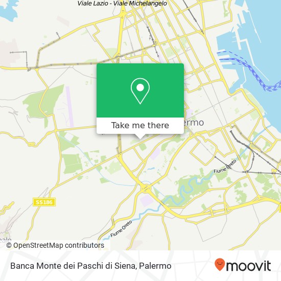 Banca Monte dei Paschi di Siena map