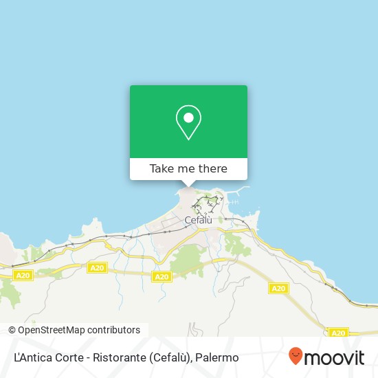 L'Antica Corte - Ristorante (Cefalù) map