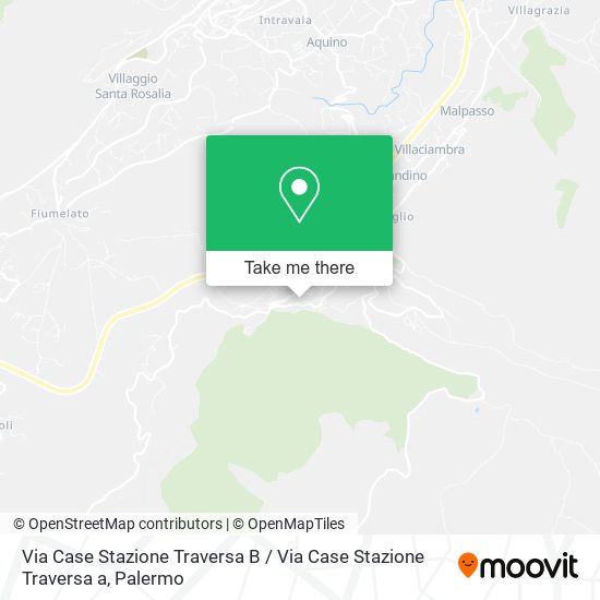 Via Case Stazione Traversa B / Via Case Stazione Traversa a map