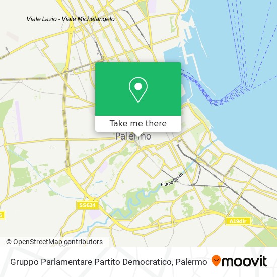 Gruppo Parlamentare Partito Democratico map