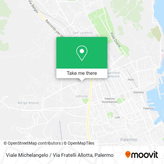 Viale Michelangelo / Via Fratelli Allotta map