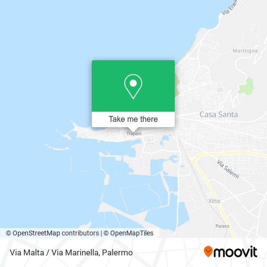 Via Malta / Via Marinella map