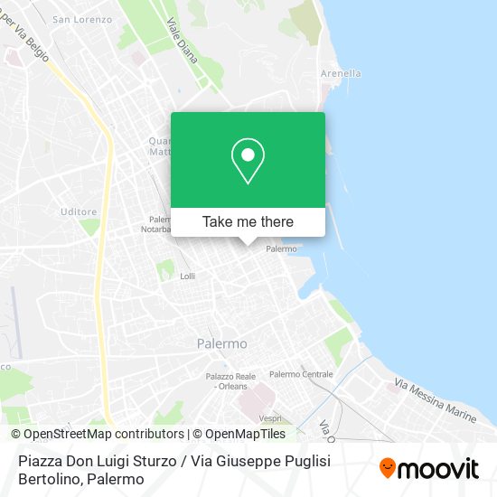 Piazza Don Luigi Sturzo / Via Giuseppe Puglisi Bertolino map