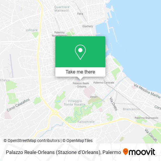 Palazzo Reale-Orleans (Stazione d'Orleans) map