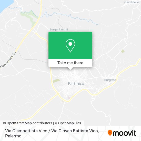 Via Giambattista Vico / Via Giovan Battista Vico map