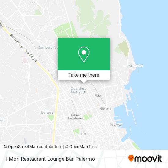 I Mori Restaurant-Lounge Bar map