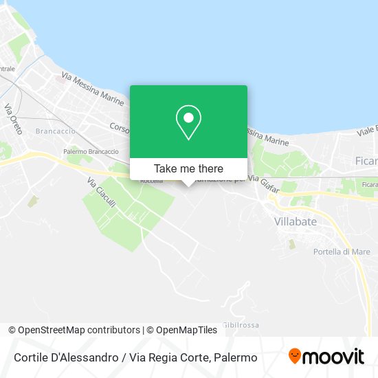Cortile D'Alessandro / Via Regia Corte map