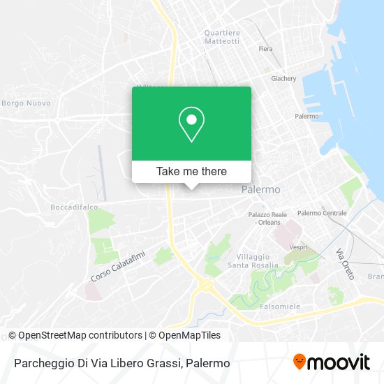 Parcheggio Di Via Libero Grassi map