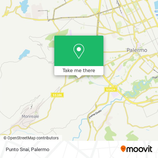 Punto Snai map