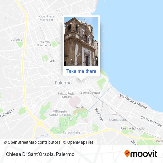 Chiesa Di Sant'Orsola map