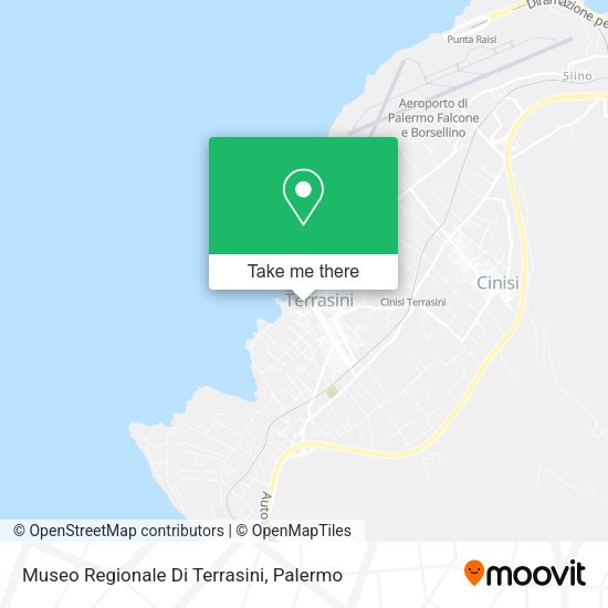 Museo Regionale Di Terrasini map