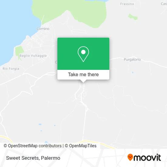 Sweet Secrets map