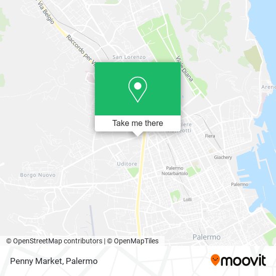 Penny Market map