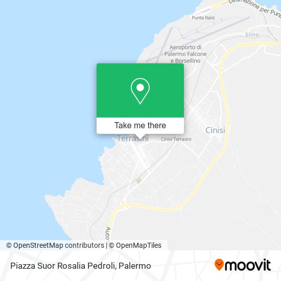 Piazza Suor Rosalia Pedroli map