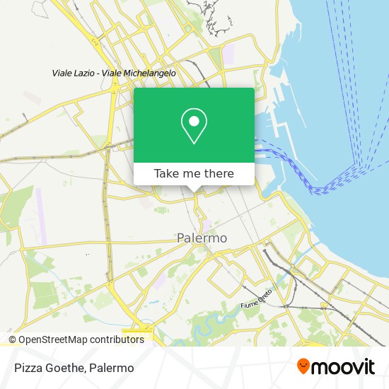 Pizza Goethe map