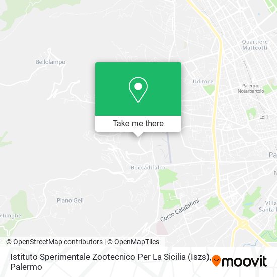 Istituto Sperimentale Zootecnico Per La Sicilia (Iszs) map