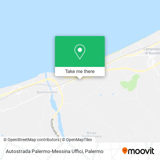 Autostrada Palermo-Messina Uffici map