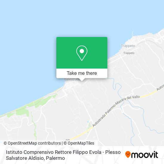 Istituto Comprensivo Rettore Filippo Evola - Plesso Salvatore Aldisio map