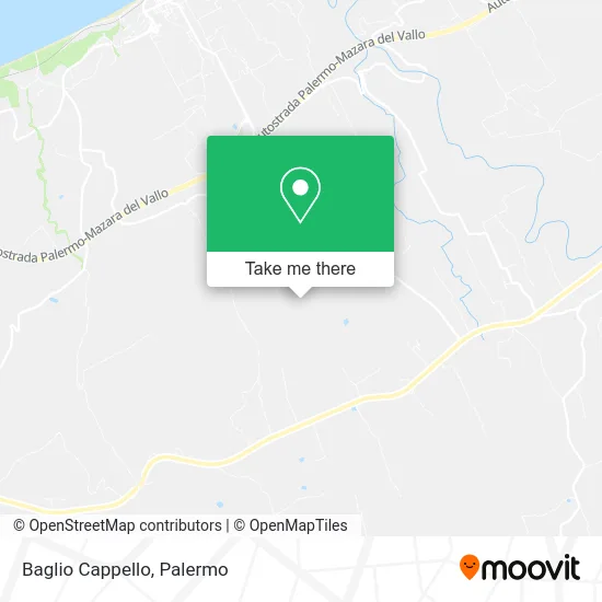 Baglio Cappello map