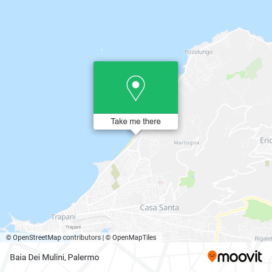 Baia Dei Mulini map