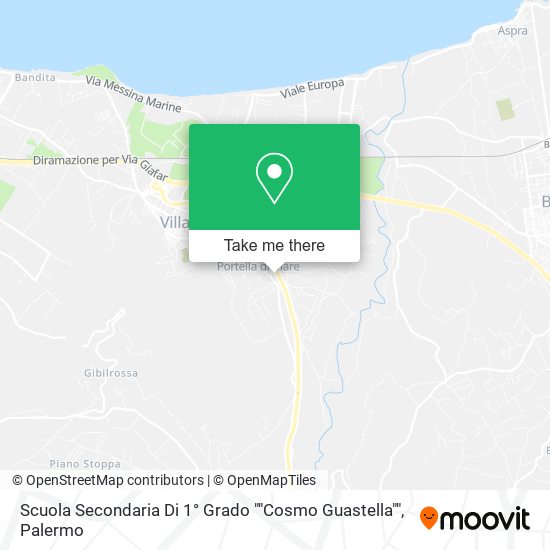 Scuola Secondaria Di 1° Grado ""Cosmo Guastella"" map