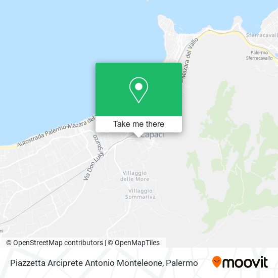 Piazzetta Arciprete Antonio Monteleone map