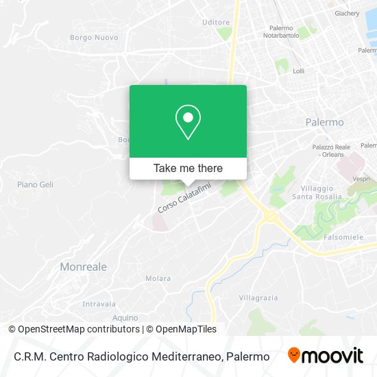 C.R.M. Centro Radiologico Mediterraneo map