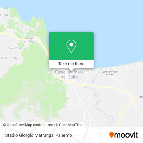Stadio Giorgio Matranga map